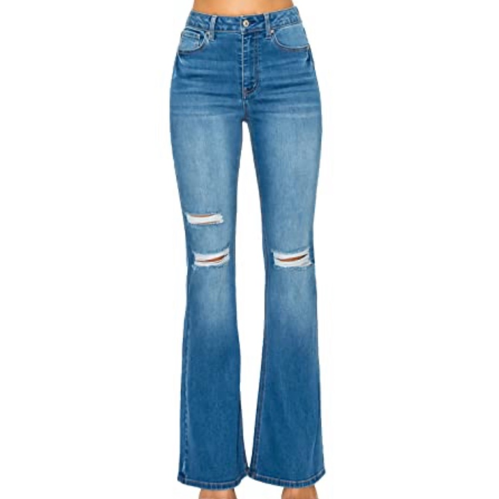 Wax Jean Classic Blue Flared Women Jeans size 5/27
